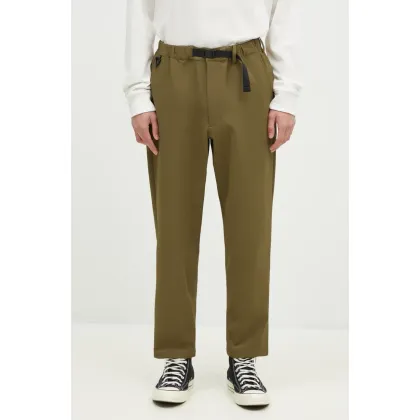 Zdjęcie Nanga spodnie Soft Shell Stretch Pants męskie kolor zielony proste NW2341.1I505