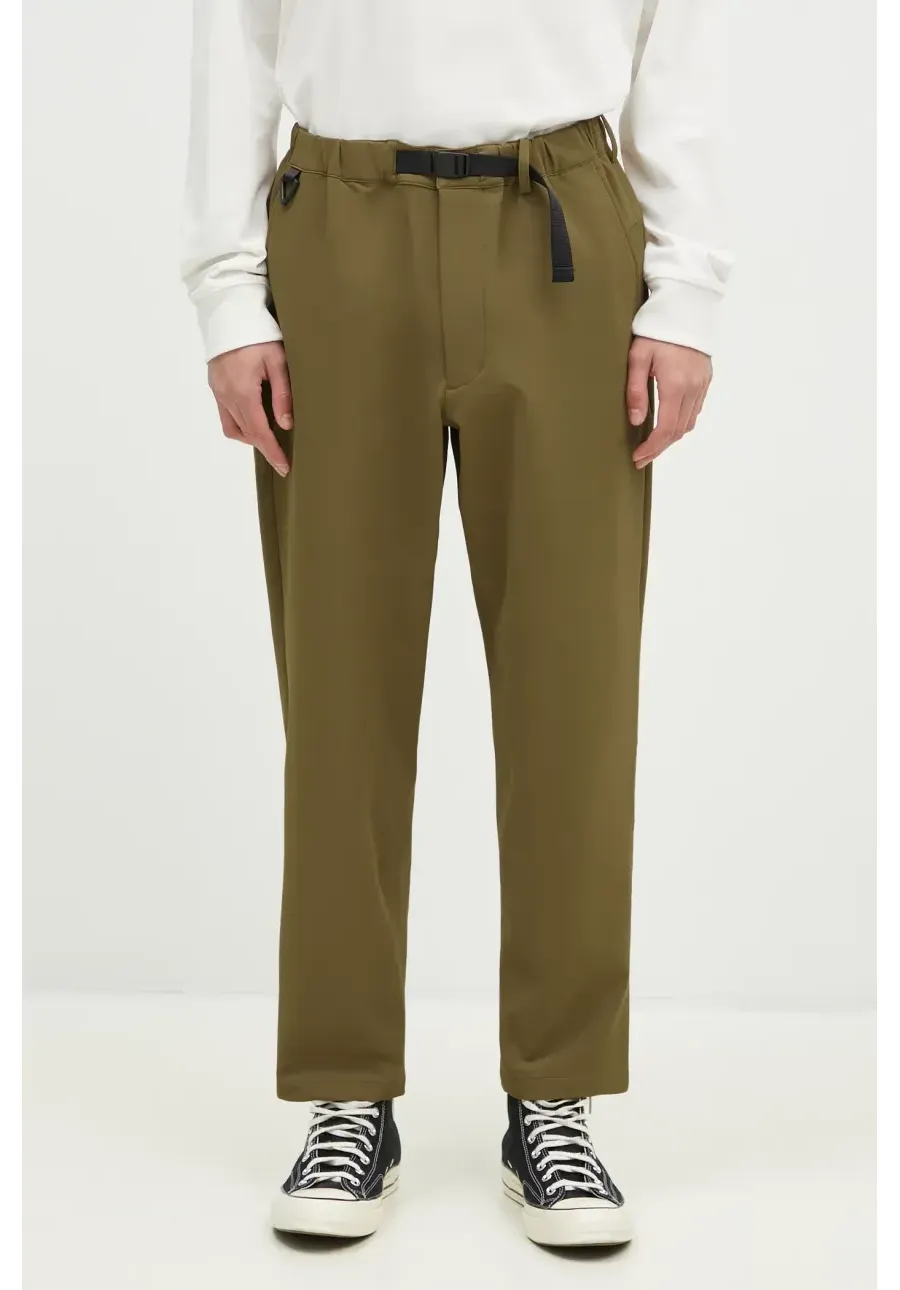 obrazek 1 Nanga spodnie Soft Shell Stretch Pants męskie kolor zielony proste NW2341.1I505