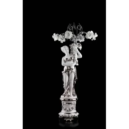 Zdjęcie Luksusowa duża stojąca lampa - Trea Ceramiche