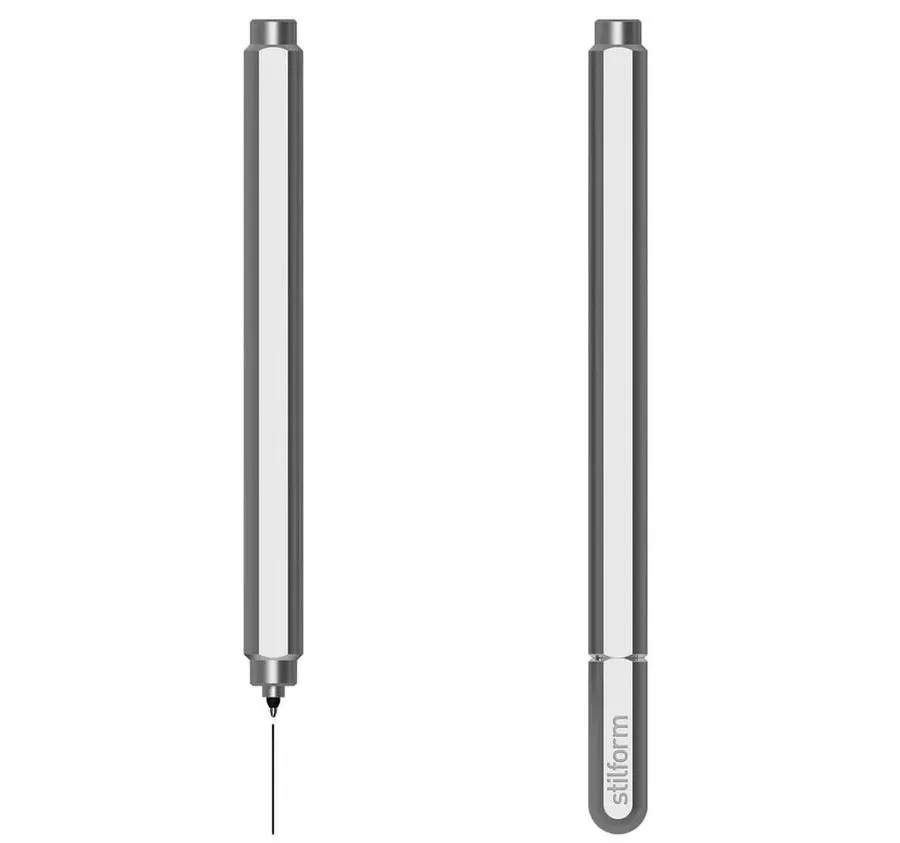 obrazek 1 Długopis żelowy ARC z aluminium w kolorze szarym