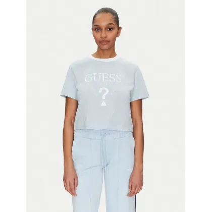 Zdjęcie Guess T-Shirt V5GI18 I3Z14 Błękitny Boxy Fit