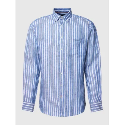 Zdjęcie Koszula casualowa o kroju slim fit z wzorem w paski