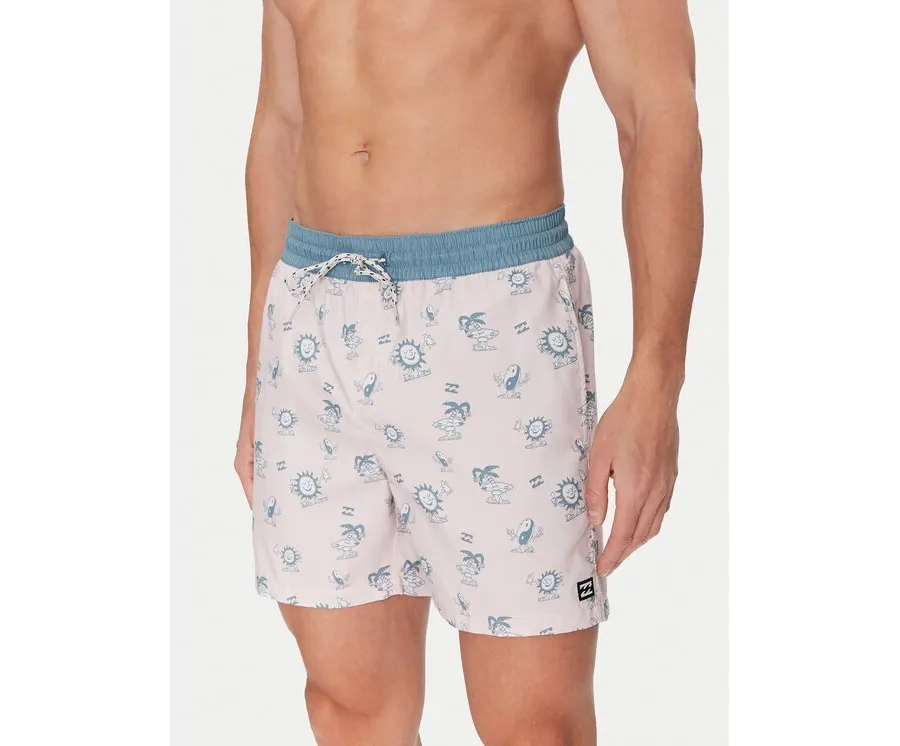 obrazek 1 Billabong Szorty kąpielowe Vacay Lb EBYJV00144 Różowy Regular Fit