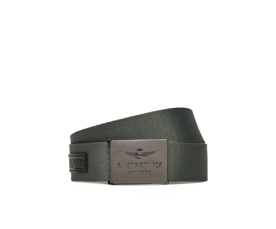 obrazek 1 Aeronautica Militare Pasek Męski 251CI299CT3209 Zielony