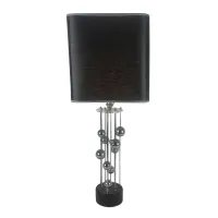 Zdjęcie Lampa stołowa z włoskiej chromowanej stali autorstwa Banci Giovanni, lata 80