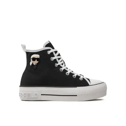 Zdjęcie KARL LAGERFELD Trampki KL60444 Czarny