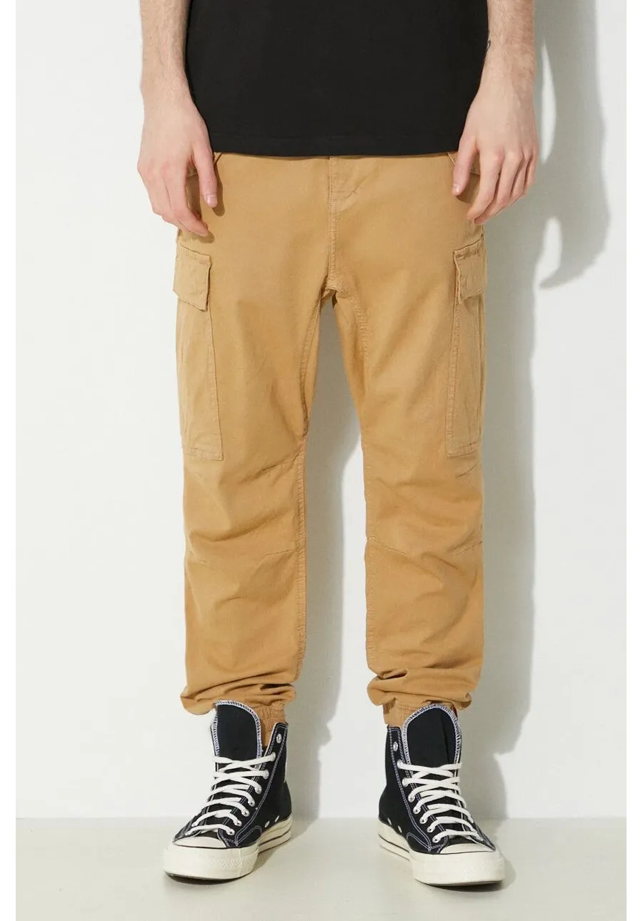 obrazek 1 Alpha Industries spodnie Airman Pant męskie kolor brązowy w fasonie cargo 188201.14