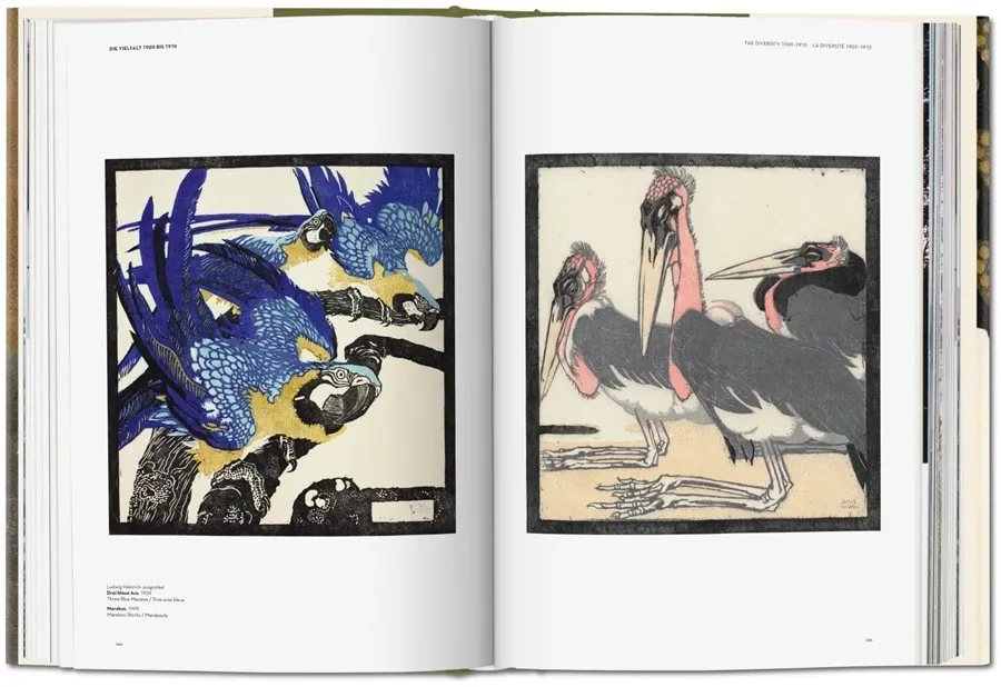 obrazek 4 Książka Sztuka dla każdego. The Colour Woodcut in Vienna around 1900 - Taschen