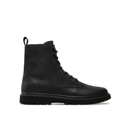 Zdjęcie Calvin Klein Jeans Kozaki Eva Boot Mid Laceup Rebellious YM0YM01071 Czarny