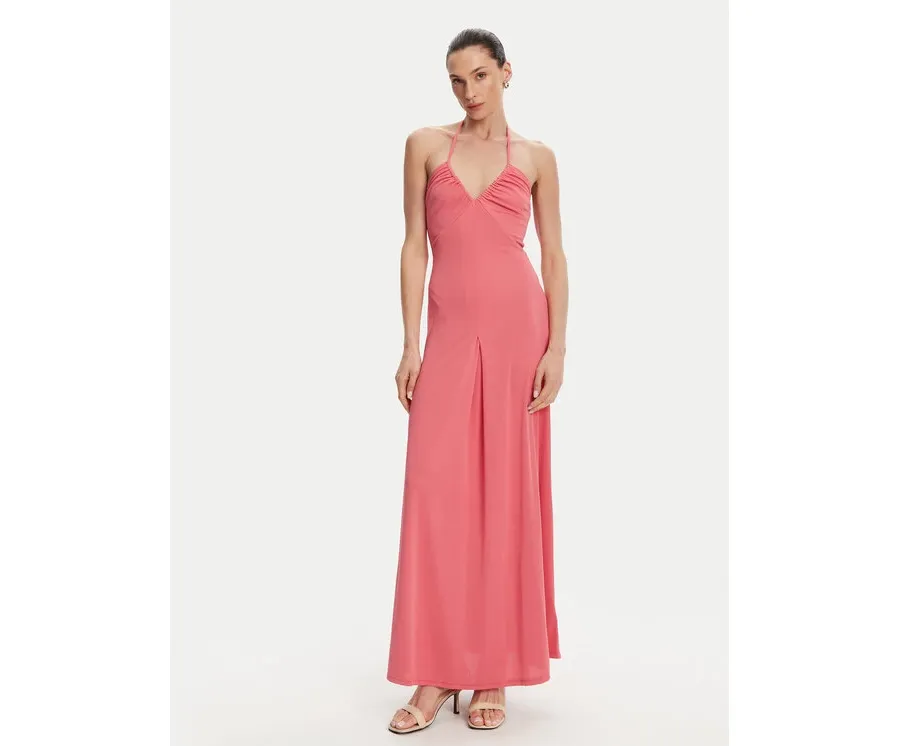obrazek 1 Silvian Heach Sukienka letnia Madev GPP25330VE Różowy Slim Fit