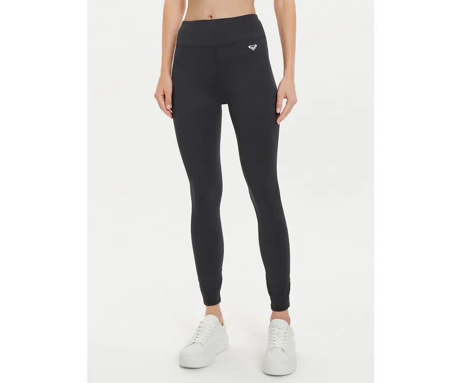 obrazek 1 Roxy Legginsy Everyday Flow ERJNP03590 Czarny Slim Fit