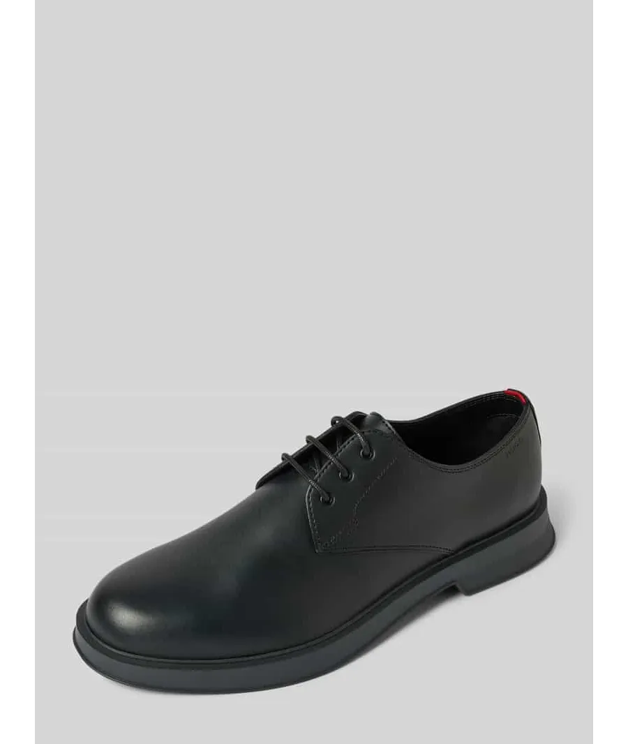 obrazek 1 Buty derby skórzane na słupku model ‘Lenner’