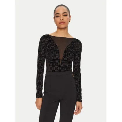 Zdjęcie Elisabetta Franchi Body BO-011-47E2 Czarny Slim Fit