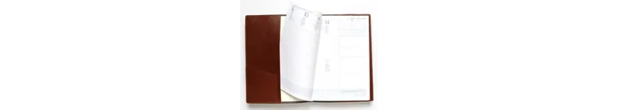 obrazek 2 Skórzany terminarz 17x24 - oryginalny i wyszukany prezent