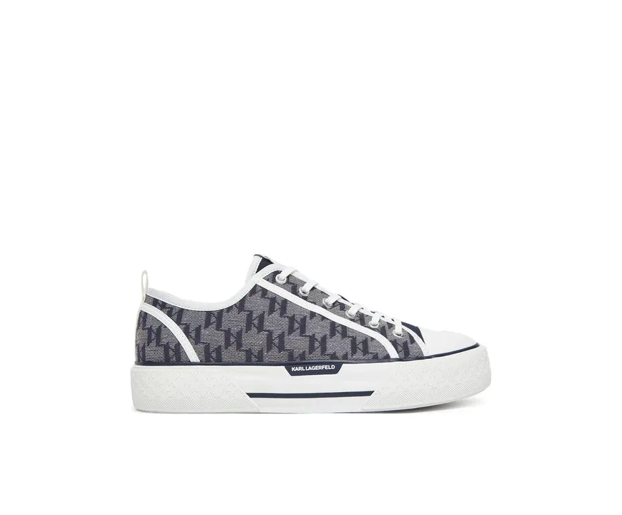 obrazek 1 KARL LAGERFELD Trampki KL50425 Granatowy