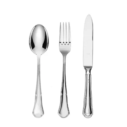 Zdjęcie Srebrny zestaw sztućców dla dzieci