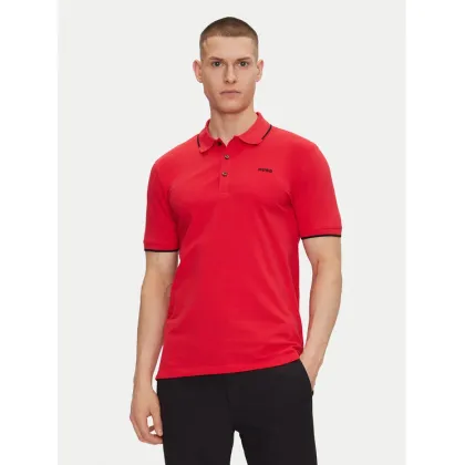 Zdjęcie HUGO Polo Dinoso222 50467344 Czerwony Slim Fit