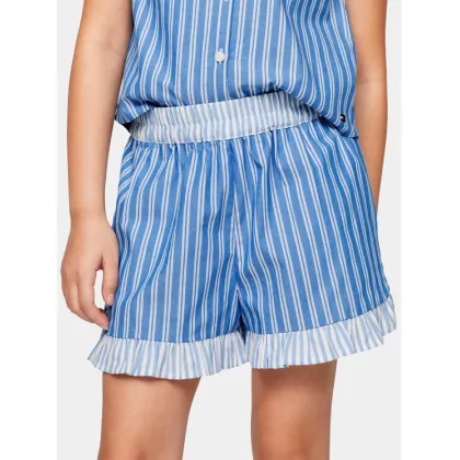 Zdjęcie Tommy Hilfiger Szorty materiałowe KG0KG08095 Niebieski Relaxed Fit