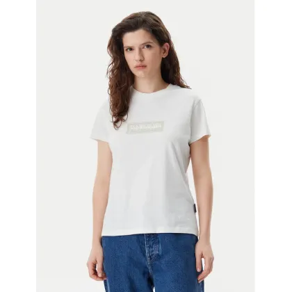 Zdjęcie Napapijri T-Shirt NP0A4IP1 Biały Regular Fit