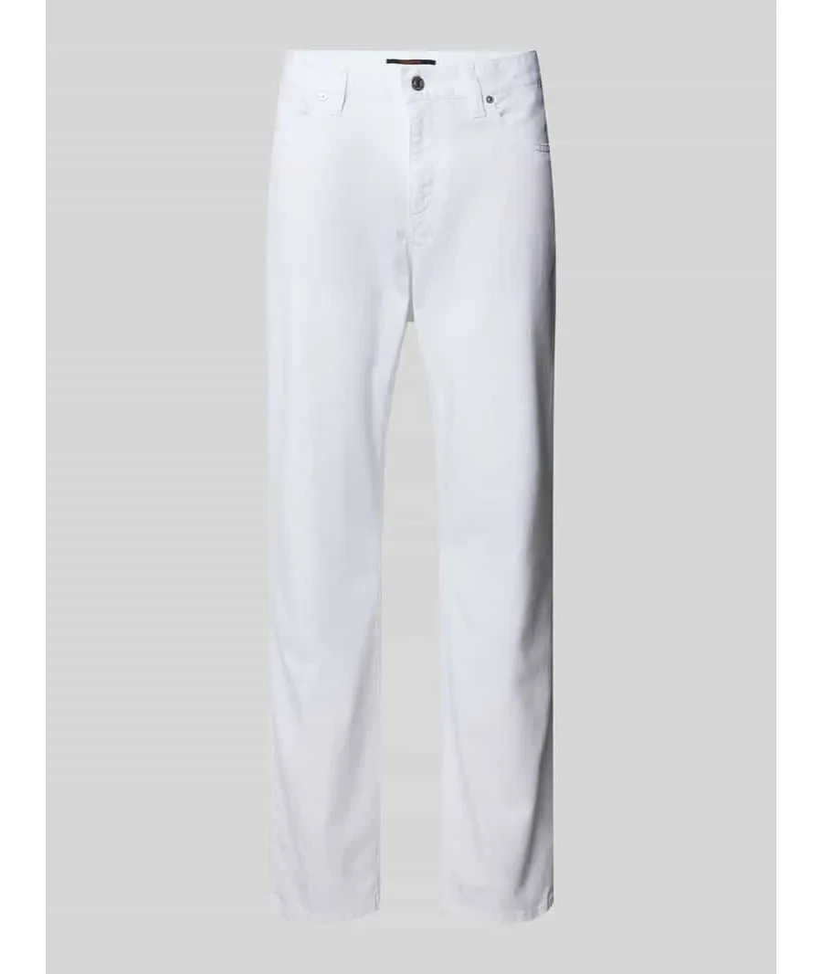 obrazek 1 Jeansy o kroju regular fit z 5 kieszeniami model ‘PIPE’