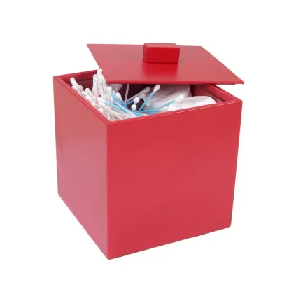 Picture A beautiful bathroom box for cotton products