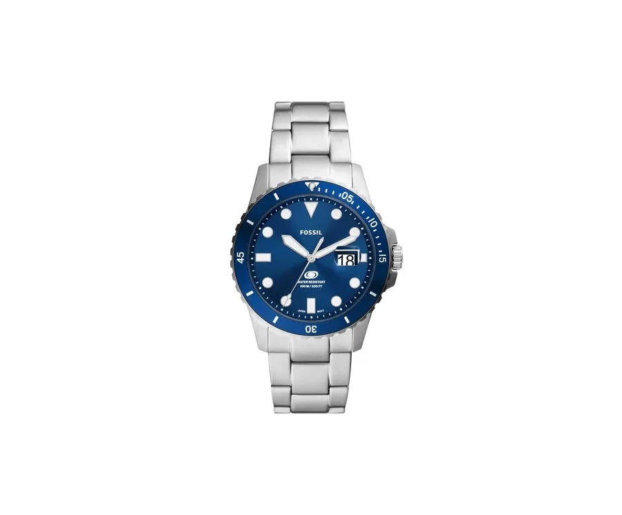 obrazek 1 Fossil Zegarek Blue FS6029 Srebrny