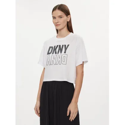 Zdjęcie DKNY Sport T-Shirt DP2T8559 Biały Relaxed Fit