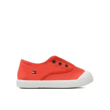 Zdjęcie Tommy Hilfiger Trampki Low Cut Easy-On Sneaker T1X9-32824-0890 S Koralowy