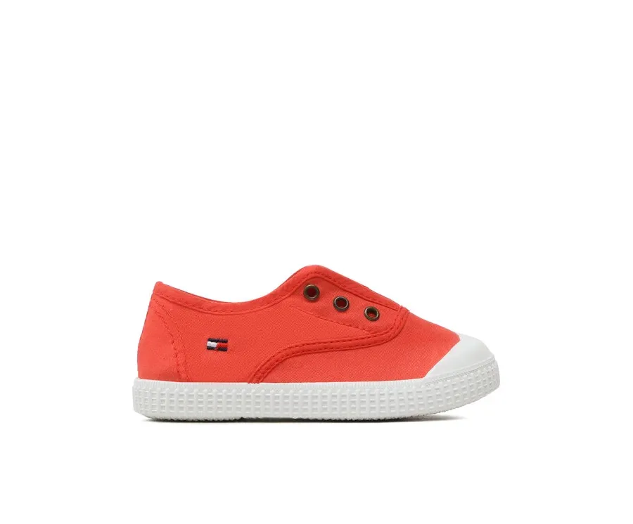 obrazek 1 Tommy Hilfiger Trampki Low Cut Easy-On Sneaker T1X9-32824-0890 S Koralowy