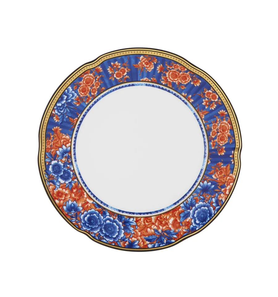 obrazek 1 Porcelanowy talerz obiadowy Cannaregio z ozdobnymi motywami roślinnymi - Vista Alegre