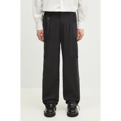 Zdjęcie Alpha Industries spodnie Utility Cargo Pant męskie kolor czarny proste 756201.03