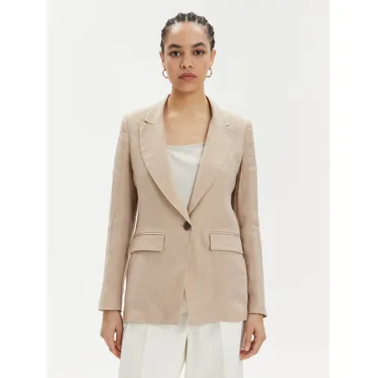 Zdjęcie Marella Marynarka Afro 2413041094 Beżowy Regular Fit