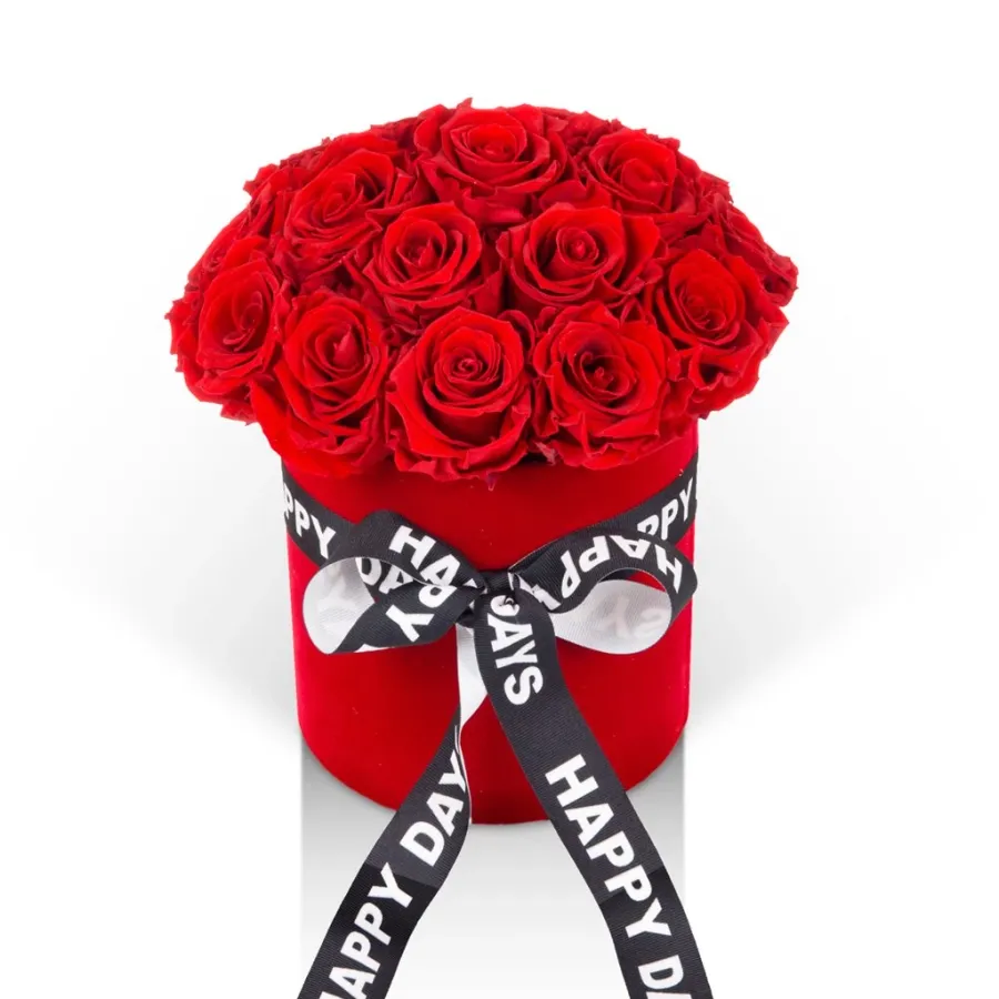 obrazek 4 Luksusowy Flower Box z wiecznymi różami na prezent dla niej - Luxury Products