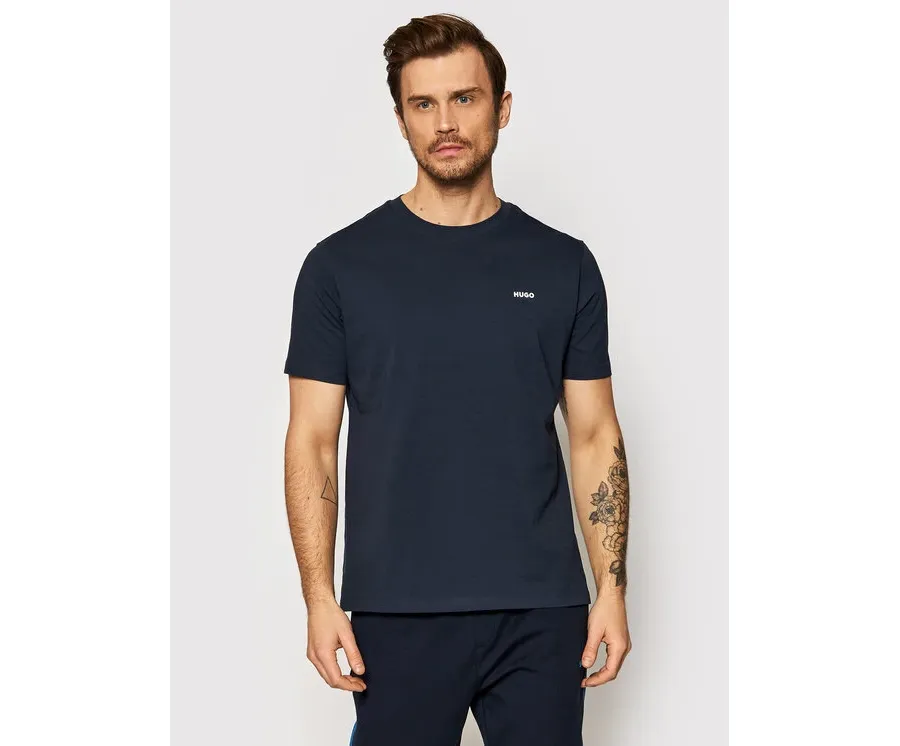 obrazek 1 Hugo T-Shirt Dero222 50466158 Granatowy Regular Fit HUGO