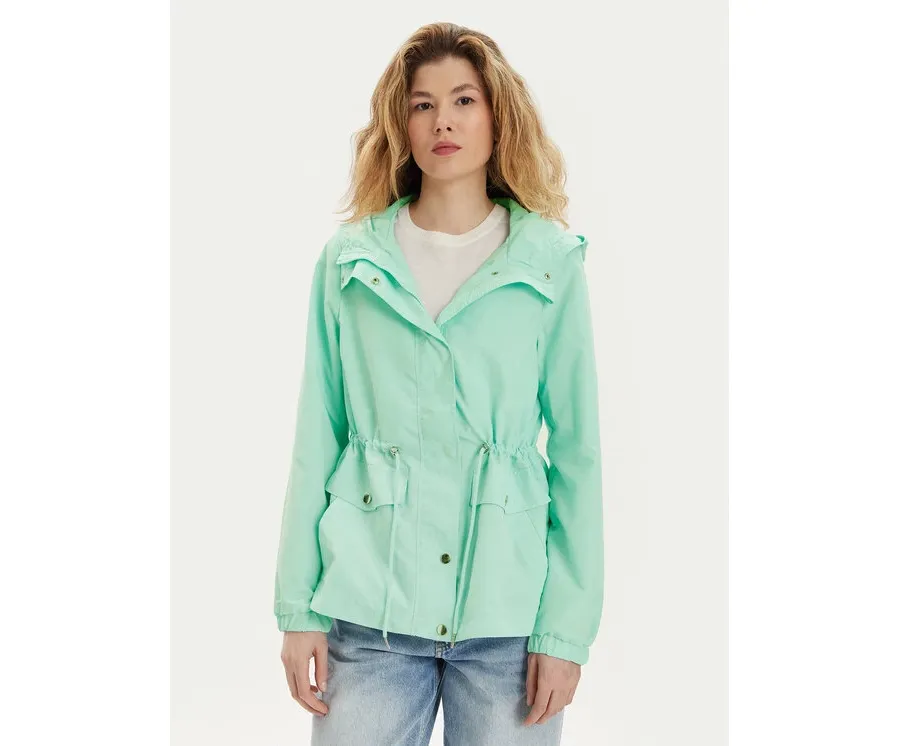 obrazek 1 Vero Moda Parka Paisley 10301577 Niebieski Regular Fit