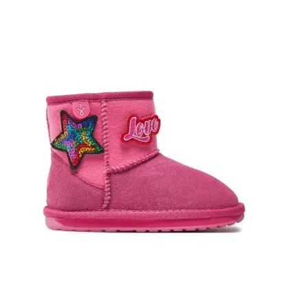 Zdjęcie EMU Australia Śniegowce Wallaby Mini Play K12748 Różowy