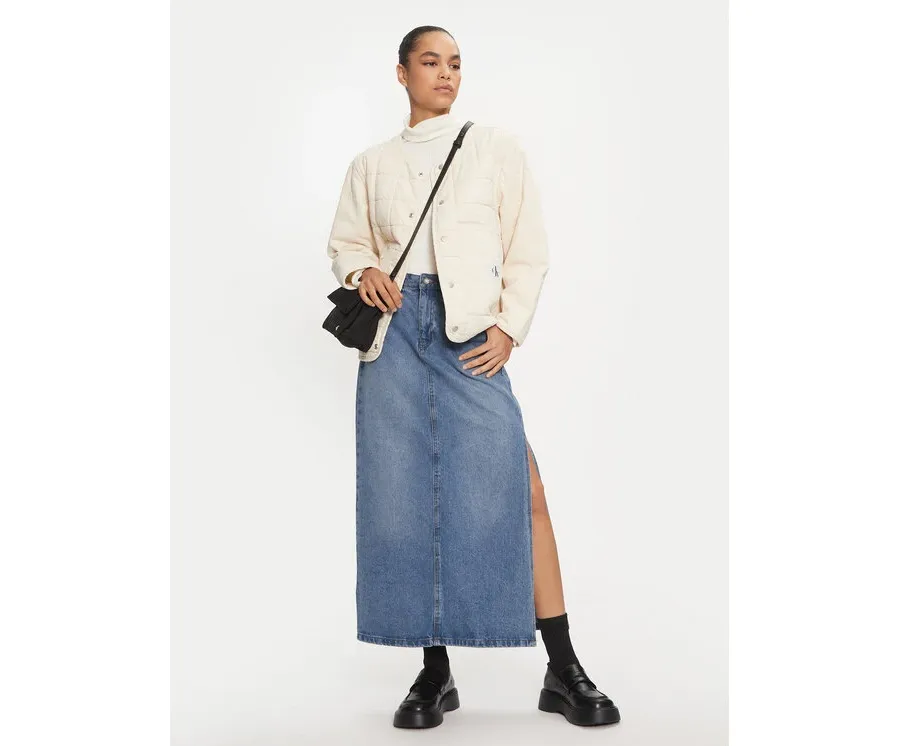 obrazek 1 Calvin Klein Jeans Kurtka przejściowa J20J223883 Beżowy Regular Fit