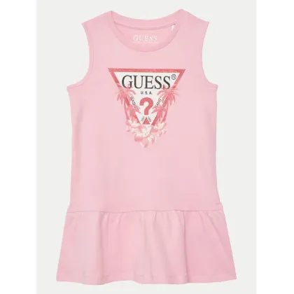 Zdjęcie Guess Sukienka codzienna K4RK23 KA6W4 Różowy Regular Fit