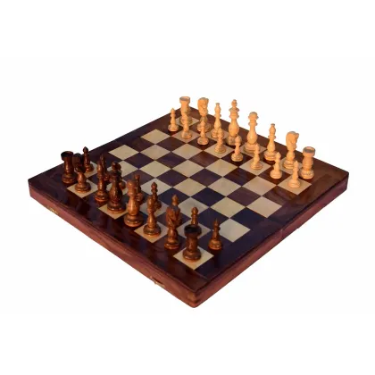 Zdjęcie Gustowny składany zestaw szachowy - The Chess Empire