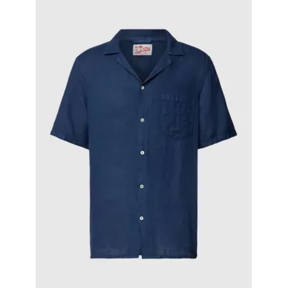 Zdjęcie Koszula casualowa o kroju regular fit z lnu model ‘KALEA’