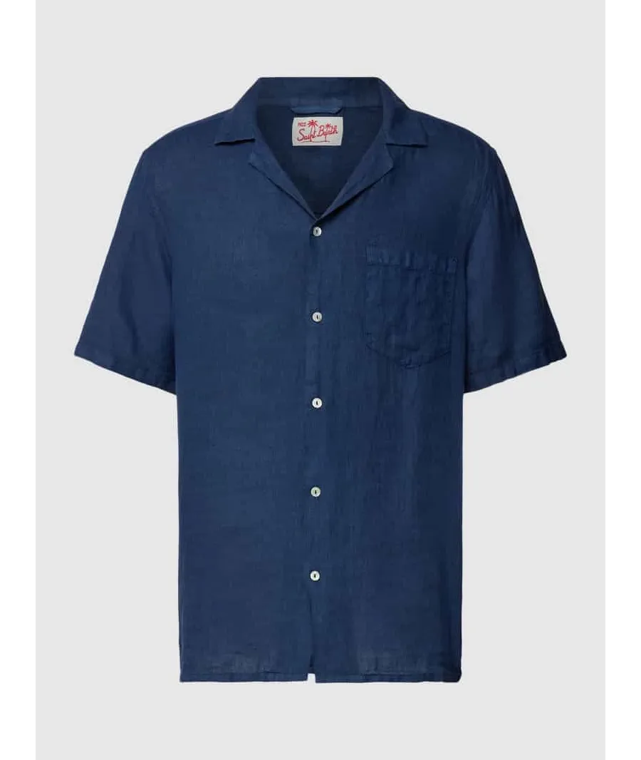 obrazek 1 Koszula casualowa o kroju regular fit z lnu model ‘KALEA’
