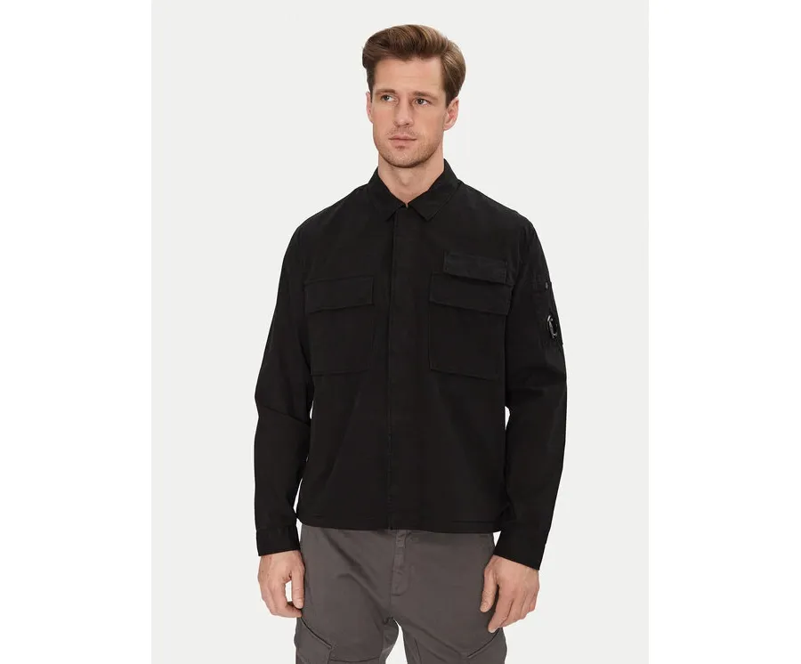 obrazek 1 C.P. Company Koszula 18CMSH128A110143G Czarny Regular Fit