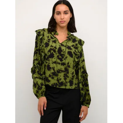 Zdjęcie Karen by Simonsen Bluzka Kalinkakb 10104571 Zielony Straight Fit