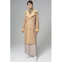 Picture Reversible coat made of merino sheepskin