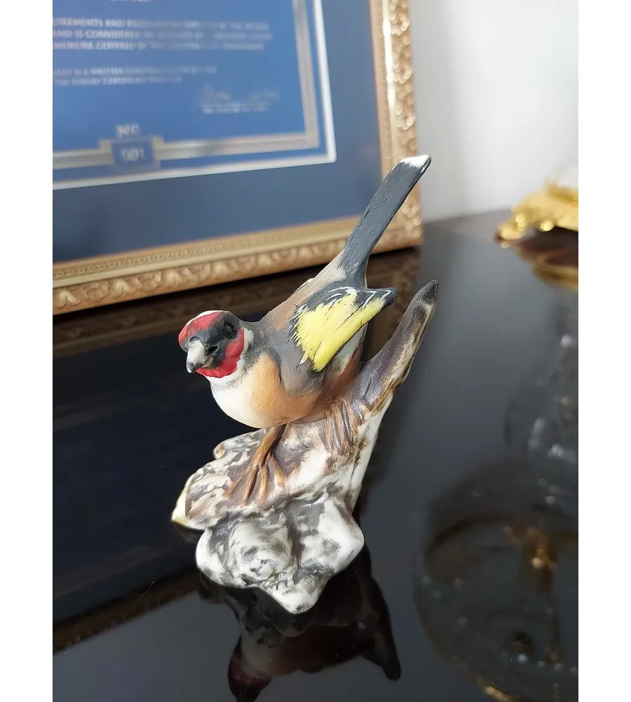 obrazek 2 Prestiżowa porcelanowa figura ptaka