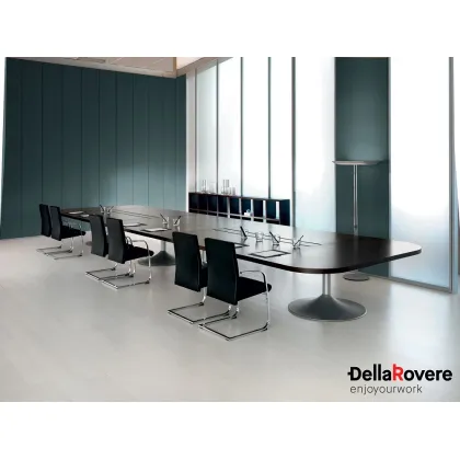 Zdjęcie Idealny stół konferencyjny do dużych pomieszczeń biurowych - 802x220x74 cm