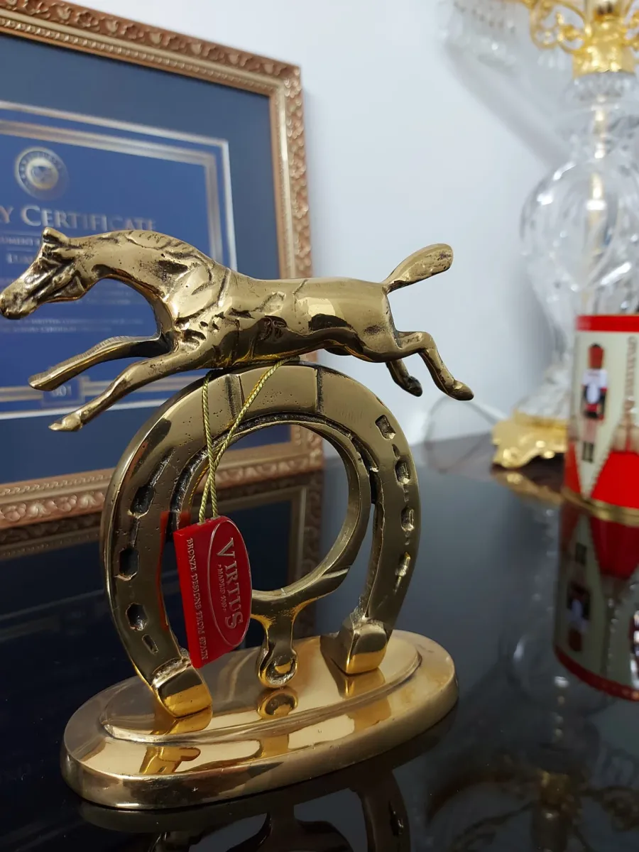 obrazek 2 Statuetka z koniem z brązu
