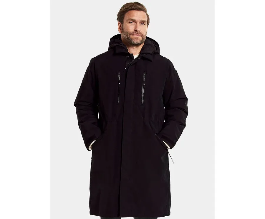 obrazek 1 Didriksons Parka Mimir 504263 Czarny Regular Fit