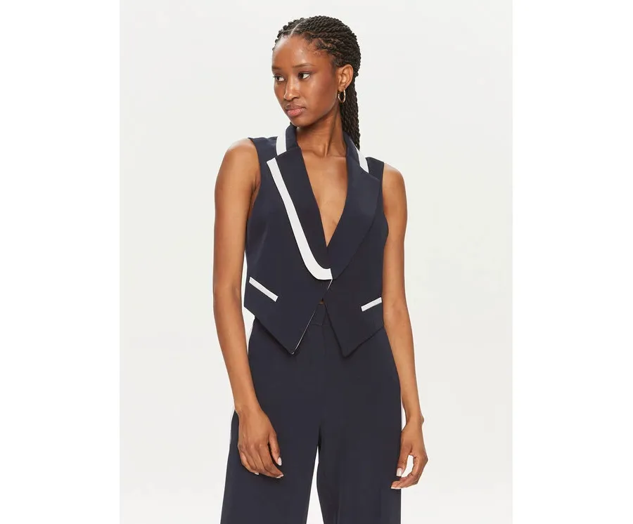 obrazek 1 Maryley Kamizelka 24EB214/04BL Granatowy Regular Fit