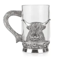 Picture A mug with a mountain cow - a gift for an animal lover
